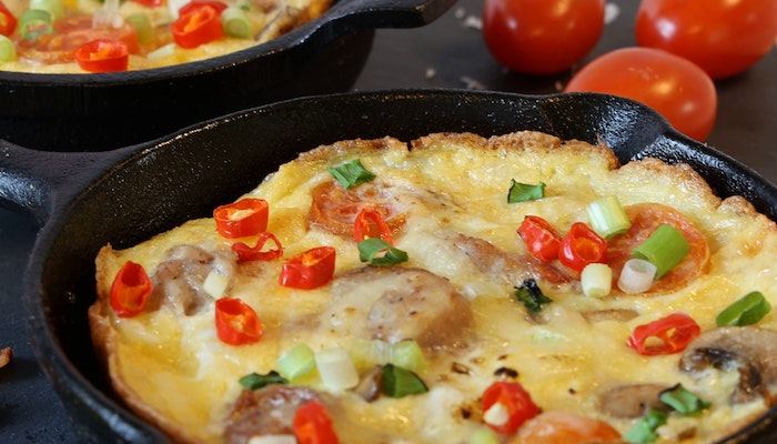 Refeições rápidas Omelete simples, como todos sabem muito nutritivo. ovo é vida!