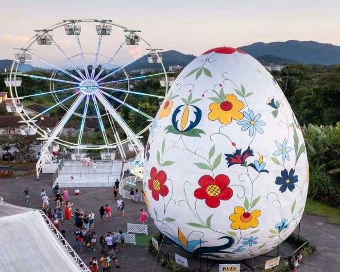 Páscoa na cidade de Pomerode
