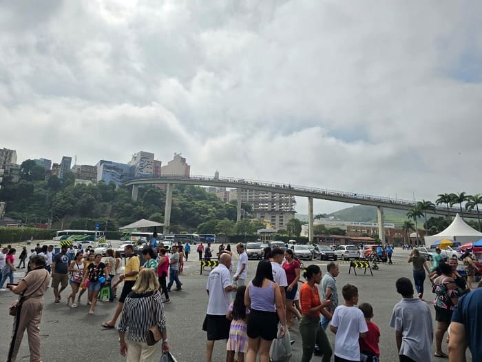 Aparecida sp passarela 